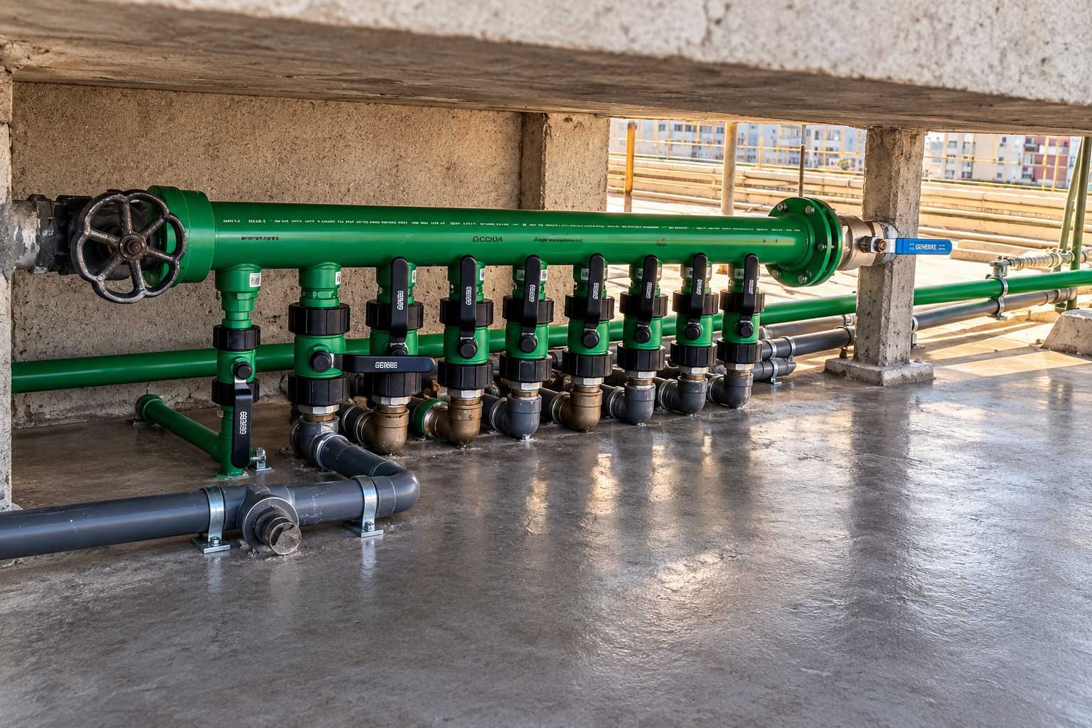 Instalación realizada por Plumber Servicios